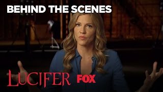 The Truth Behind Lucifer's Mother With Tricia Helfer  | Season 2 Ep. 2 | LUCIFER