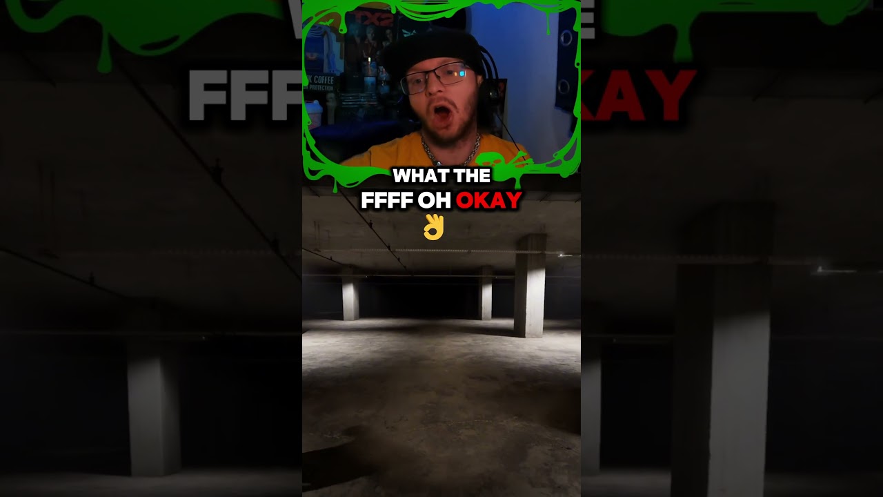 Playing a Horror Game When Your Kid Sneaks In😅👻