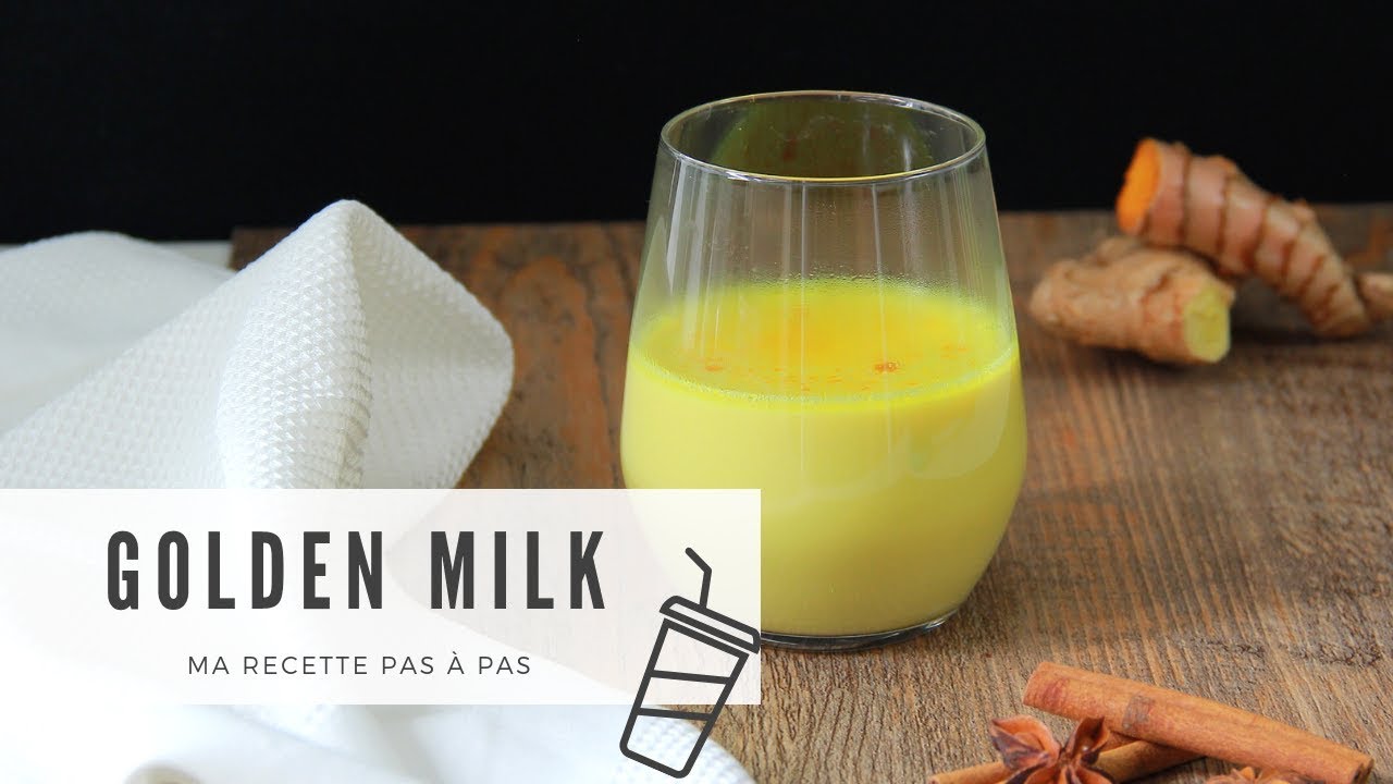 Golden Milk Je vous partage ma recette (ultra simple) du lait d'or