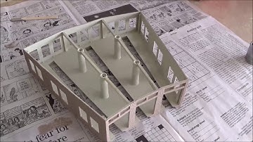 How To Americanize an N Scale Kato Roundhouse
