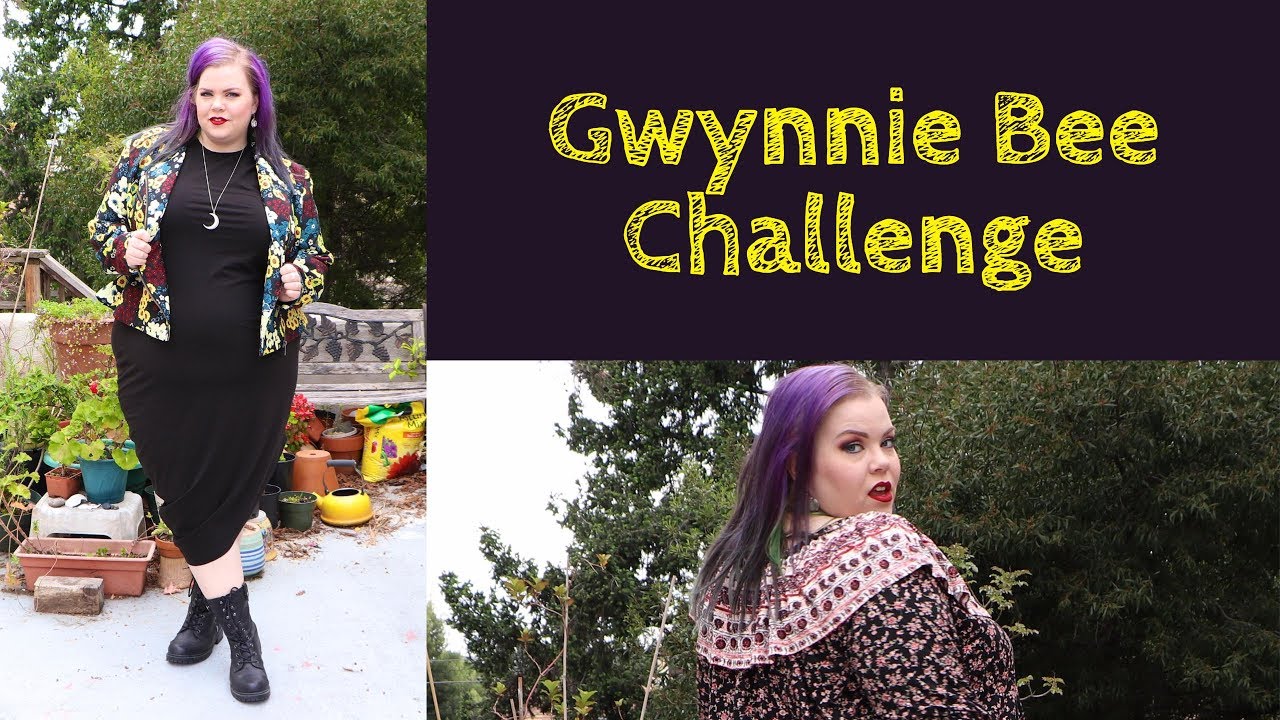 gwynnie bee challenge plus size clothing try on haul gwynnie bee size chart