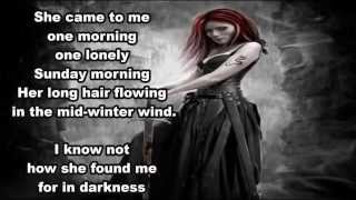 Video thumbnail of "Uriah Heep -  Lady in black -  lyrics"