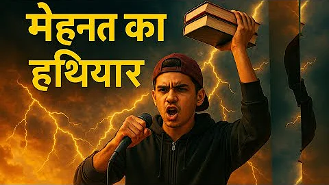 STUDENT VS WORLD 💥 Motivational Hindi Rap | Mehnat Ka Hathiyaar”