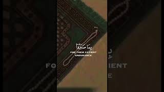 اني جزيتهم اليوم بما صبروا || اسلام صبحي#القرآن #آيات #اسلام_صبحي #الله #لايك #القرآن_الكريم #دعاء