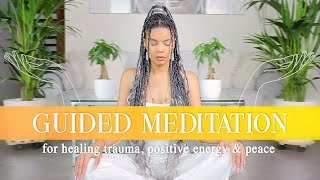 ‍♂Guided Meditation For Healing Trauma, Positive Energy & Peace✨in 10 Minutes