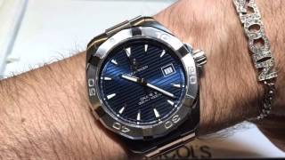 Reloj Tag Heuer Aquaracer 300m 40,5mm calibre 5 - en Español - YouTube