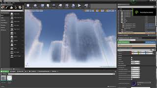 UE4 - Waterfalls by accident