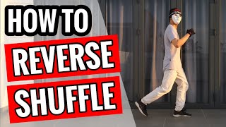 How To " REVERSE SHUFFLE " | KICK BACK Dance Tutorial | Easy Dance Move That Look Cool 10