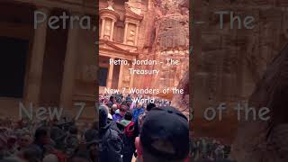 The Treasury at Petra, Jordan! One of the New 7 Wonders of the World!
