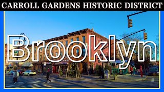 Brooklyn, New York【Carroll Gardens Historic District】2020 Walking Tour, Travel Guide【4K】