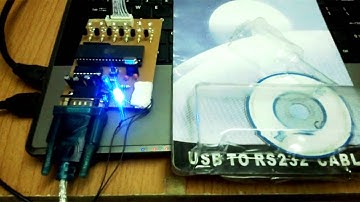 89s52 giao tiếp máy tính qua UART RS232