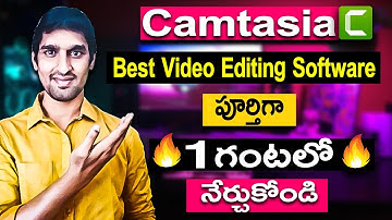 Best Video Editing Software For YouTube 2021 | Camtasia Full Tutorial | Professional Video Editor