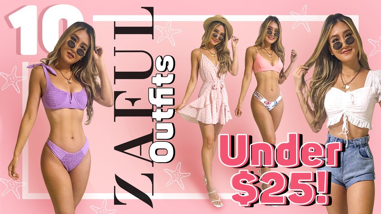 ⁣12 Zaful Bikini & Summer Outfits UNDER $25 | Try On Haul and Review