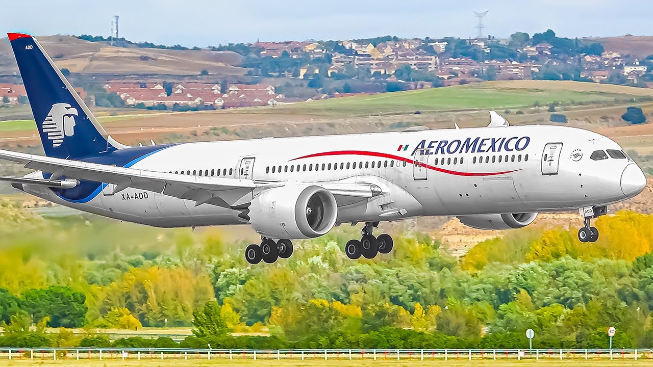 60 MINS of Plane Watching ✈️ Madrid Barajas Airport 🇪🇸