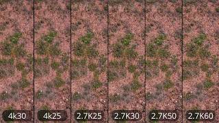 DJI mini 2: 4k vs 2.7k compression artifacts