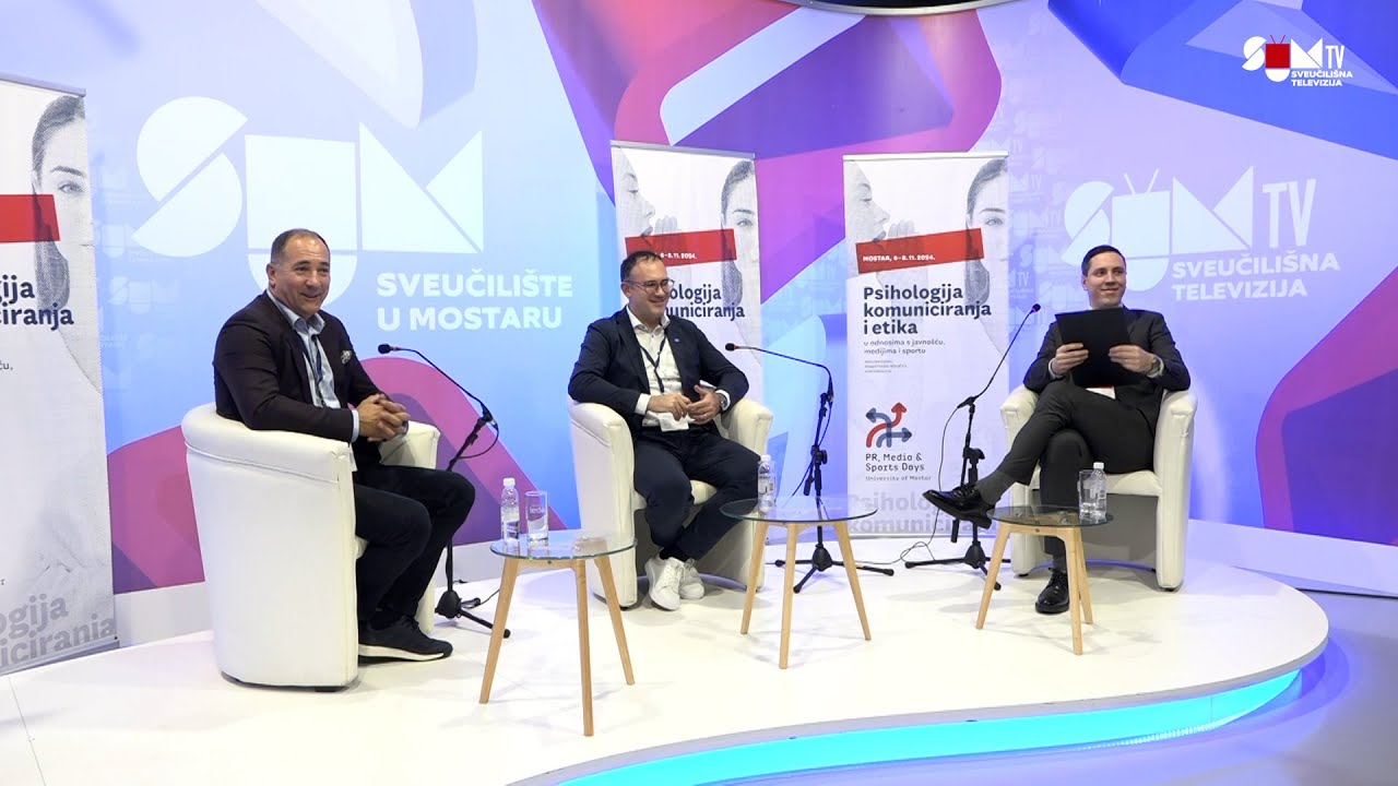 SUM TV | PR, Media & Sports Days 2024 | Panel SPORT | ETIKA I PSIHOLOGIJA U SPORTU