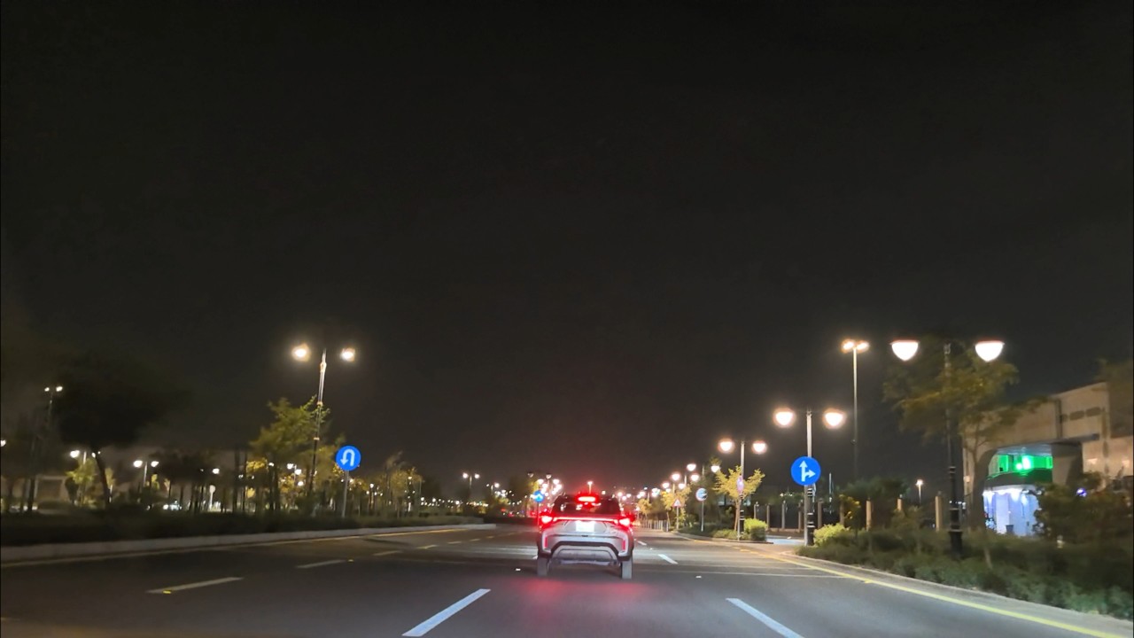 Relaxing Night Drive in Medina /4K 60fps HDR Soft Lofi Beats