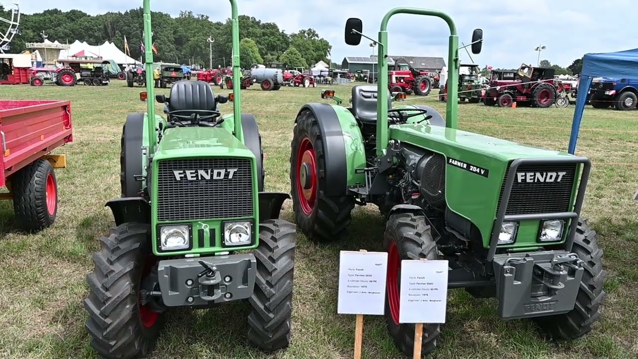 44 Int. Historic Festival Panningen 2025 Friday 1 arrival of tractors and trucks
