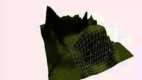 Terrain Editor, height manipulation prototype