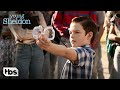 Sheldon Fights Jason Davies With His Slingshot (Clip) | Young Sheldon | TBS