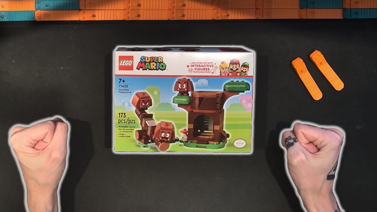 LEGO Super Mario Goombas' Playground 71433 Build and Review! Three Goombas, Nice Functions & Value!