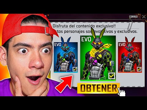 CONSEGUÍ EL NUEVO CONEJO VERDE EVOLUTIVO en FREE FIRE !! *exclusivo* - TheDonato