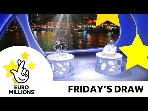 The National Lottery Friday ‘EuroMillions’ draw results from 30th November 2018.