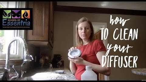 How to clean your essential oil diffuser
