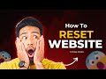 How to Reset Your WordPress Website in Just a Few Clicks in 2026 (Beginner Friendly)