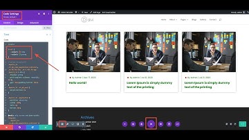 How to Change the Color in the Divi Blog Module Grid Section