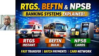 How RTGS,BEFTN & NPSB works