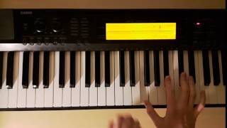 Bbm - Piano Chords - How To Play