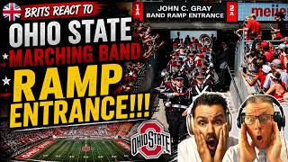 Is THIS the Greatest Entrance in College Football Brits React to Ohio State s Ramp Entrance