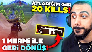 GİZLİ TEPEDEN TÜM HARİTAYI VURDUM! 😮 1 MERMİ İLE İNTİKAM 30 KILLS! | PUBG MOBILE