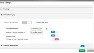 Configuring Unified Messaging