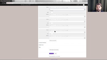 making a moodle quiz and adding questions to question bank