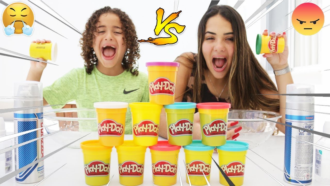 NÃO ESCOLHA A PLAY DOH ERRADA! - SLIME CHALLENGE