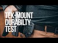 Tekmount vs qls strength test  tactical gear australia