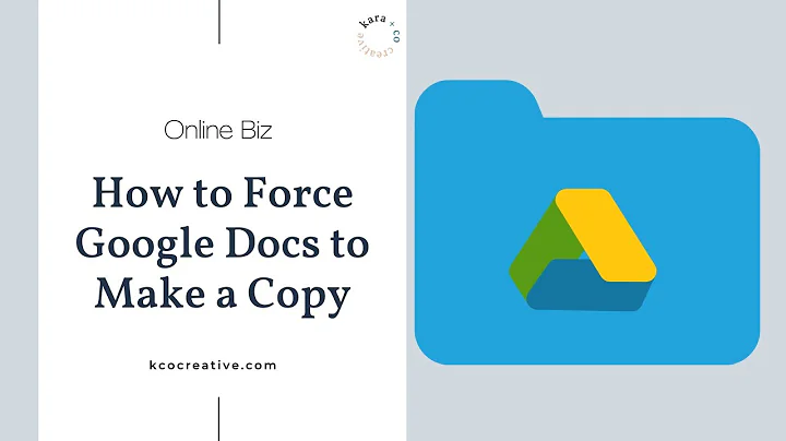 How to Make a Google Docs Link That Creates a Copy