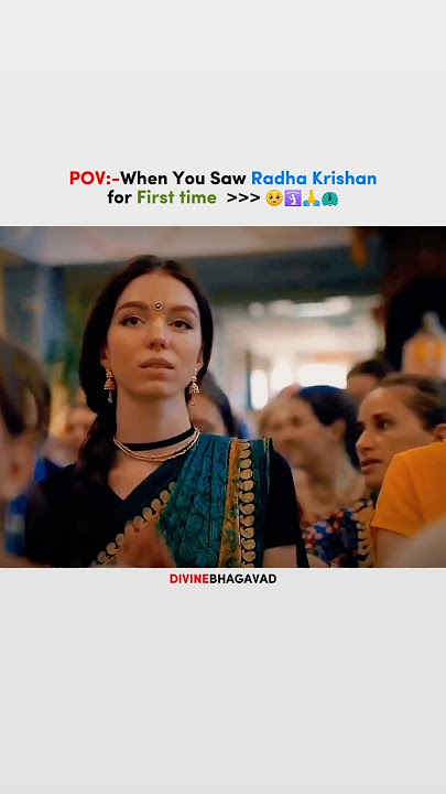 Radha Krishan For first time Darshan 🥺🦚❤️🌺WhatsApp Status l Ae ri Sakhi Mangal Gao Ri#lordkrishna