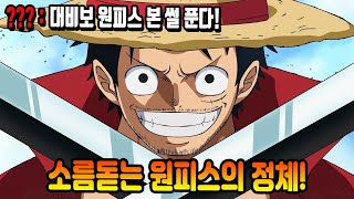 [원피스 분석] 소름돋는 원피스의 정체!원피스 연재 레전드 967화 분석 (뇌피셜록)