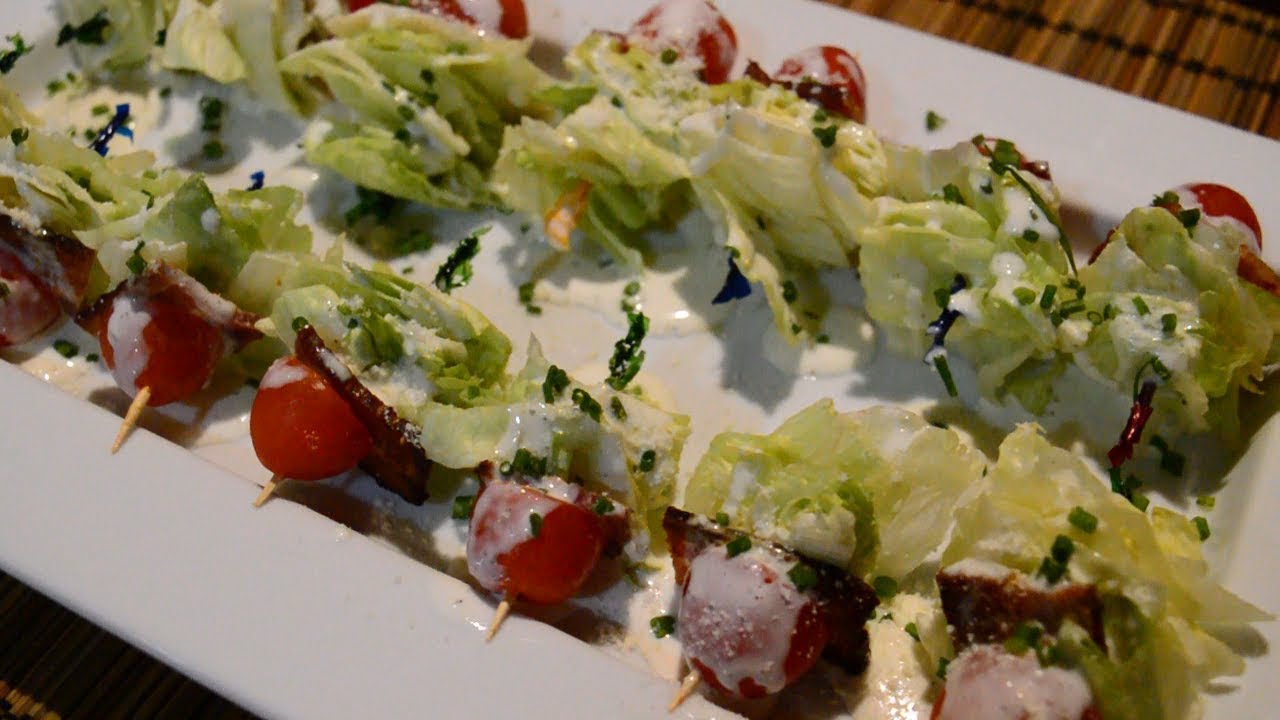 Wedge Salad Skewers - Recipes