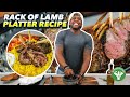 Mediterranean Herb Rack of Lamb Platter Recipe