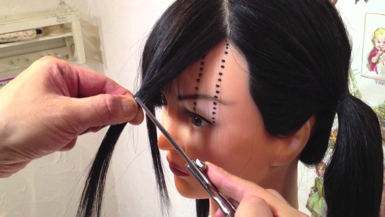Bangs Akb 前髪 カット方法 アイドル 前髪 作り方 自分で前髪カット 札幌 西区 美容室 Youtube
