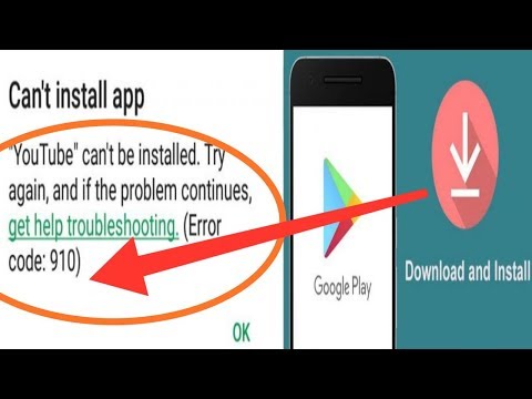 Cara Memperbaiki " Can&rsquo;t Installed Aplikasi" Error Code 910 di Android