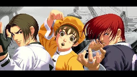 778: King of Fighters 2000 NEOGEO MVS \\ Kyo, Kim, Iori, Bao max lvl Arcade 1cc! (2nd try =P)