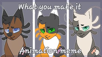 [FW⚠️] What you make it ✿ Animation meme || Artfight attack for @BlackieSootfur