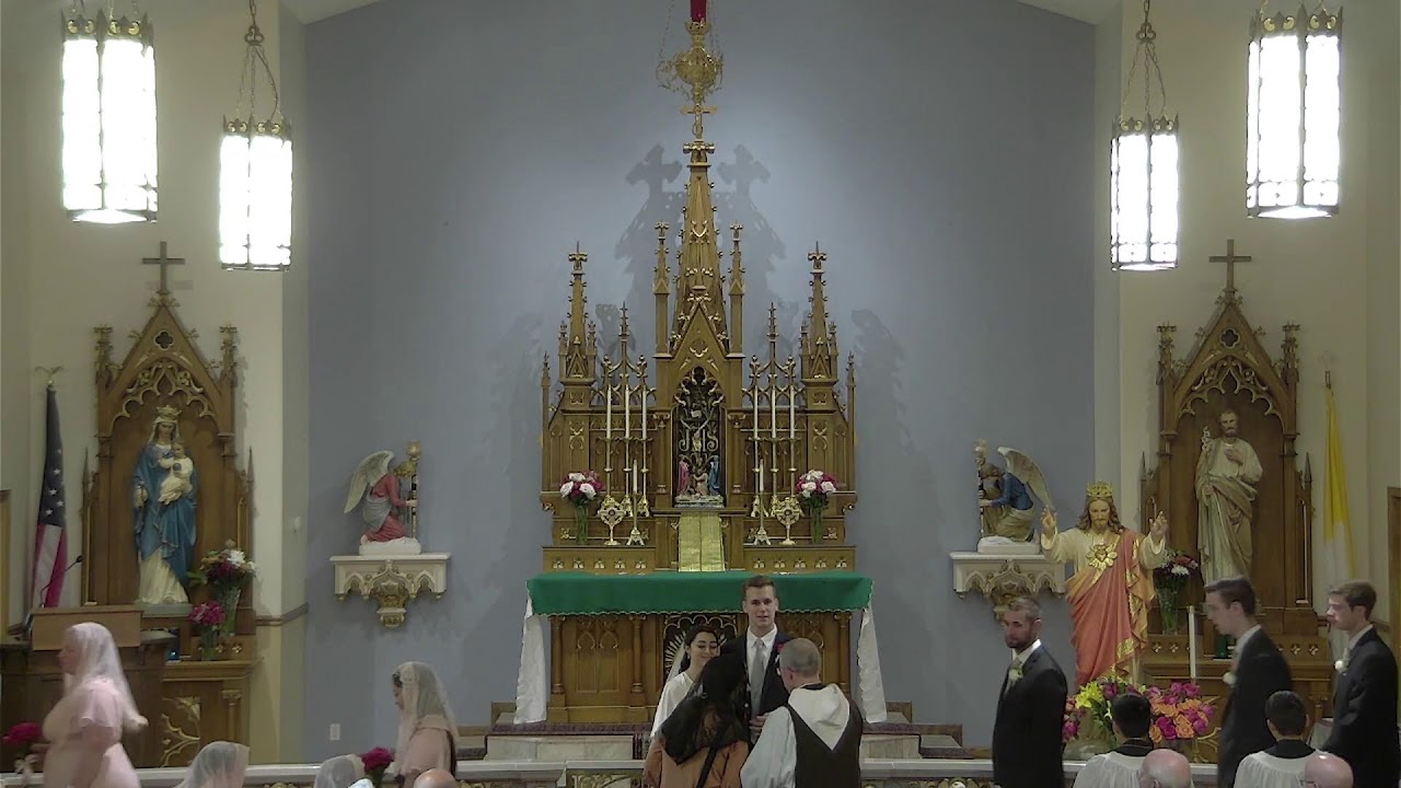 Wedding Mass, Saturday October 18, 2025