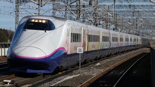 E2系J69編成Magical Dream Shinkansen+E3系L65編成 銀つば  やまびこ・つばさ132号