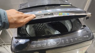 LG 10 Kg 5 Star Inverter TurboDrum Fully Automatic Top Loading Washing Machine T10SJMB1Z